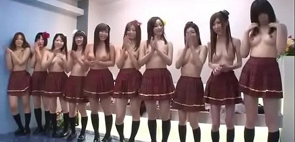  JAV Uncensored with english subtitle  Schoolgirls - P1